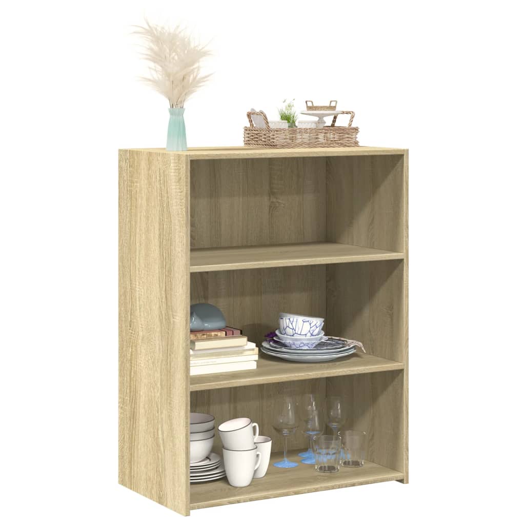 Skjenk sonoma eik 70x41x93 cm konstruert tre