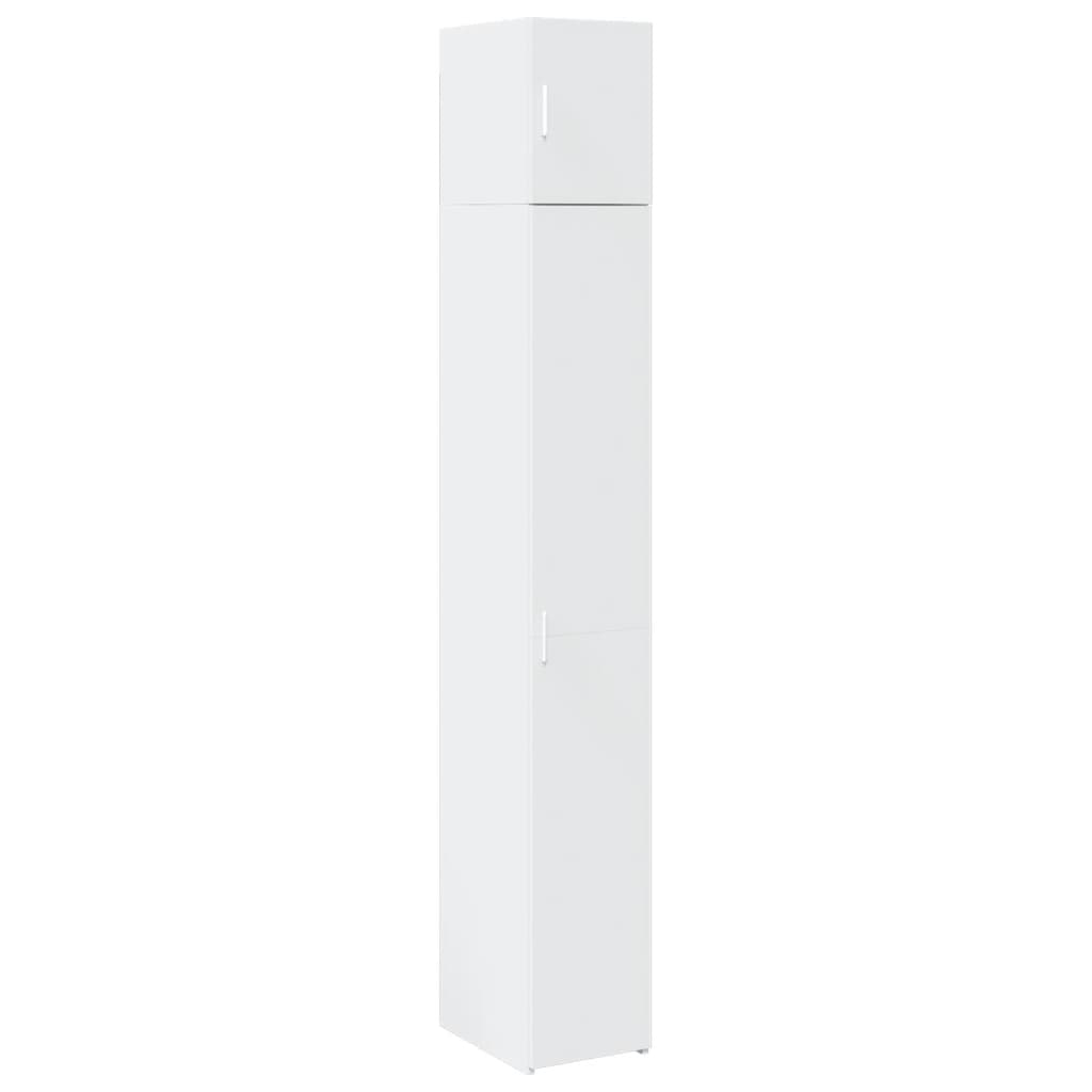 Skap Hvit 30x42,5x225 cm