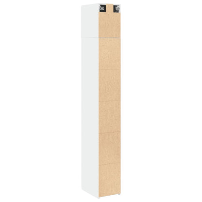 Skap Hvit 30x42,5x225 cm