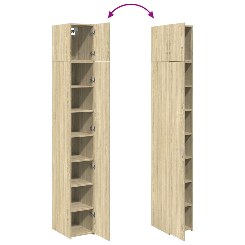 Skap Sonoma Eik 30x42,5x225 cm