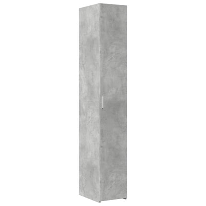 Skap Betonggrå 30x42,5x225 cm