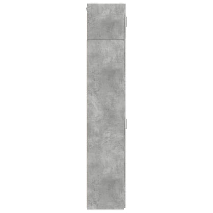 Skap Betonggrå 30x42,5x225 cm