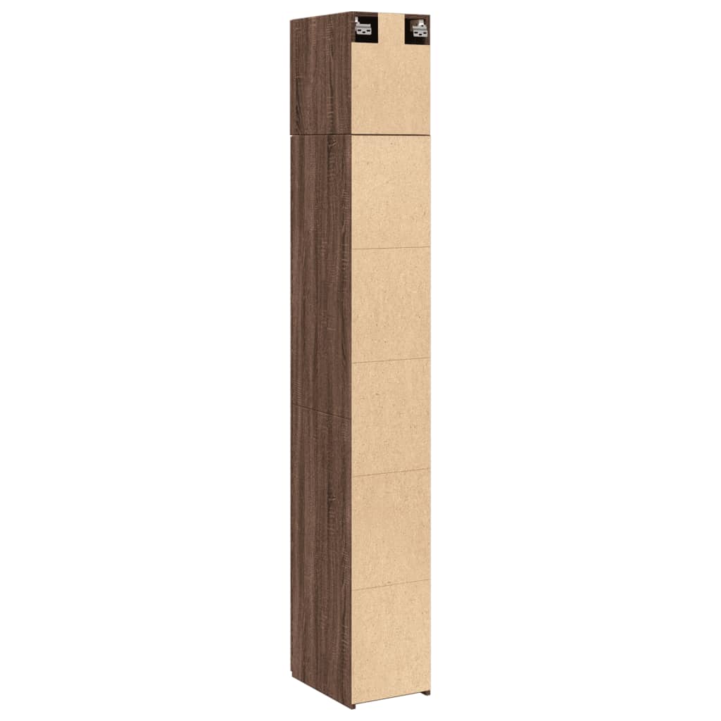 Skap Brun Eik 30x42,5x225 cm