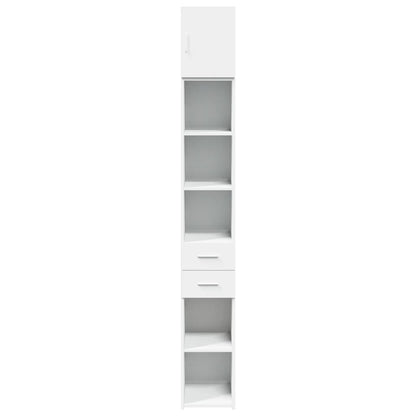 Skap Svart 30x42,5x225 cm