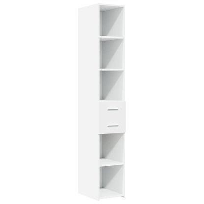 Skap Svart 30x42,5x225 cm