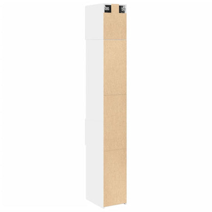 Skap Svart 30x42,5x225 cm