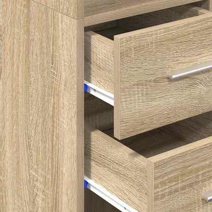 Skap Sonoma Eik 30x42,5x225 cm