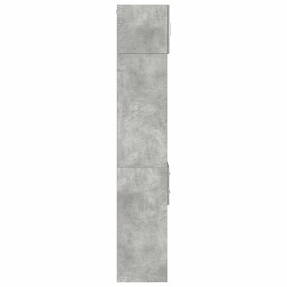 Skap Betonggrå 30x42,5x225 cm