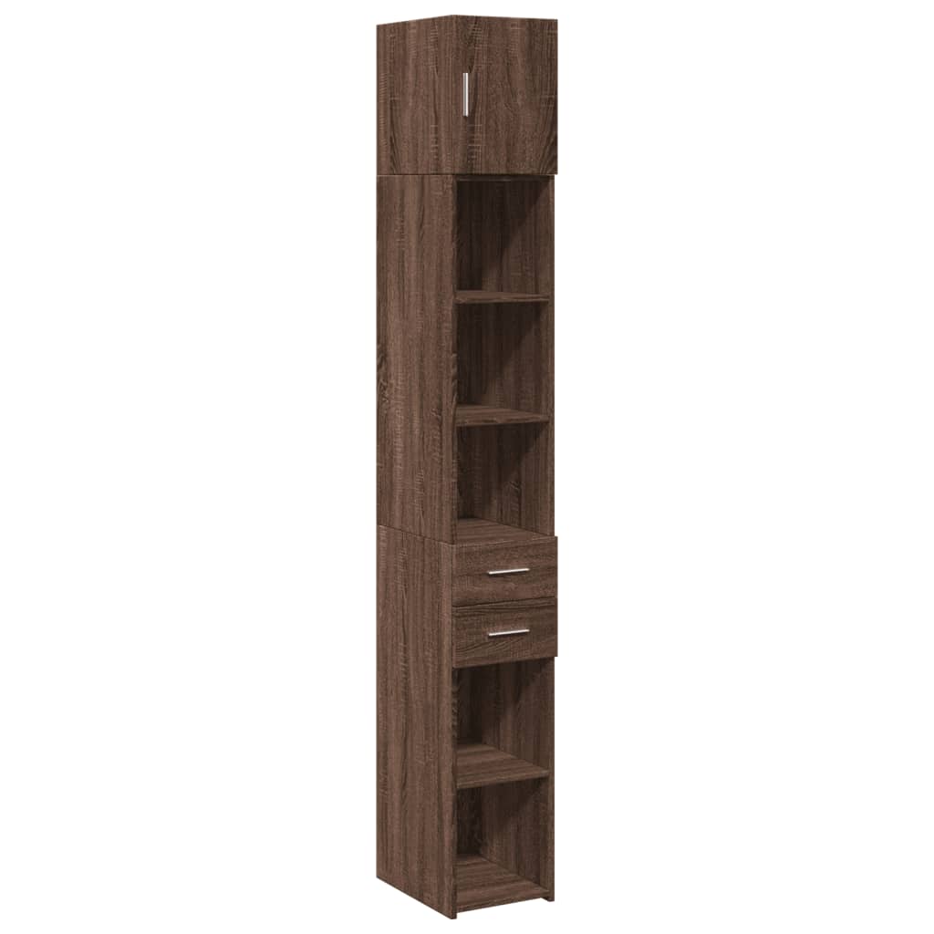 Skap Brun Eik 30x42,5x225 cm