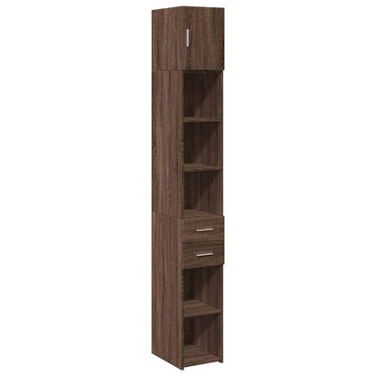 Skap Brun Eik 30x42,5x225 cm