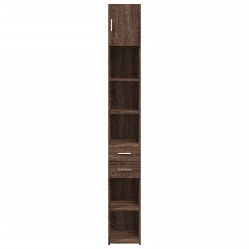 Skap Brun Eik 30x42,5x225 cm