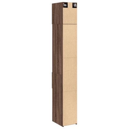 Skap Brun Eik 30x42,5x225 cm