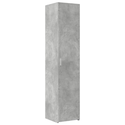 Skap Betonggrå 40x42,5x225 cm