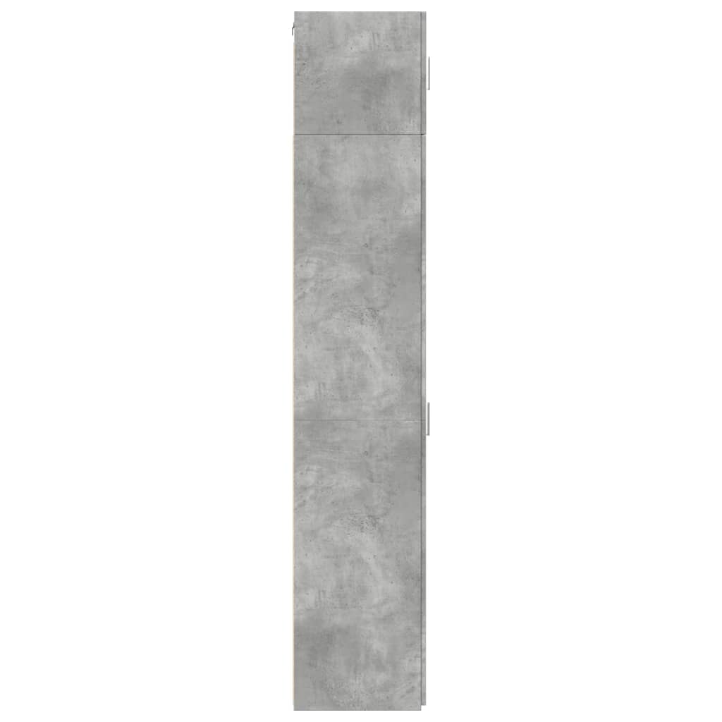 Skap Betonggrå 40x42,5x225 cm