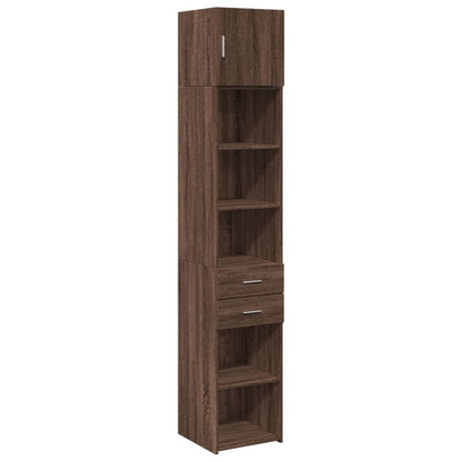 Skap Brun Eik 40x42,5x225 cm