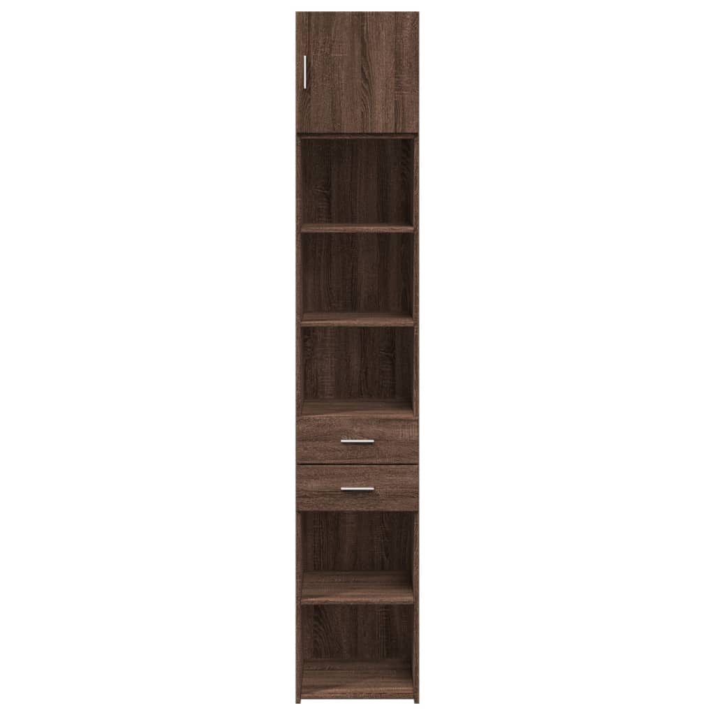 Skap Brun Eik 40x42,5x225 cm