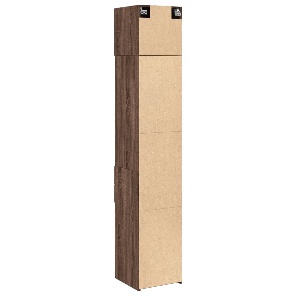 Skap Brun Eik 40x42,5x225 cm