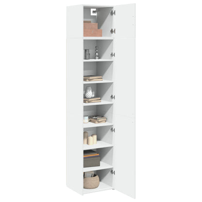 Skap Hvit 45x42,5x225 cm