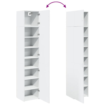 Skap Hvit 45x42,5x225 cm