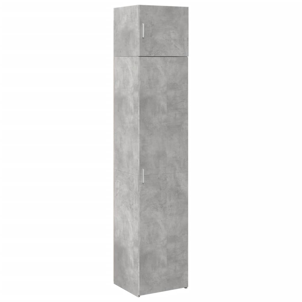 Skap Betonggrå 45x42,5x225 cm