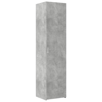 Skap Betonggrå 45x42,5x225 cm