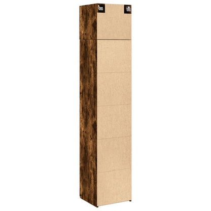 Skap Røkt Eik 45x42,5x225 cm
