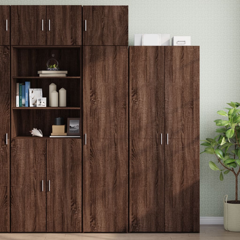 Skap Brun Eik 45x42,5x225 cm