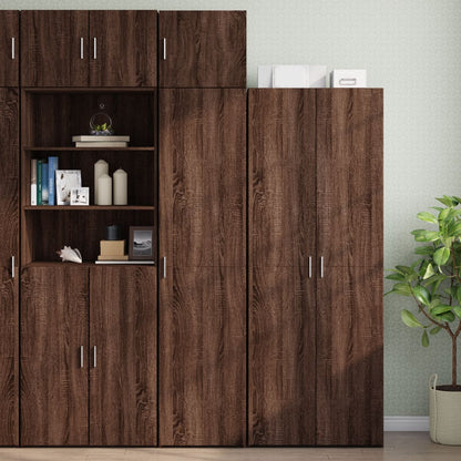 Skap Brun Eik 45x42,5x225 cm