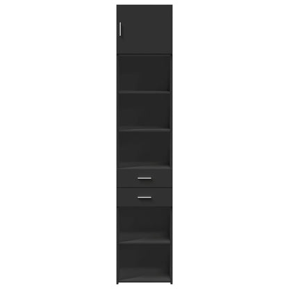 Skap Svart 45x42,5x225 cm