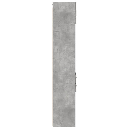 Skap Betonggrå 45x42,5x225 cm
