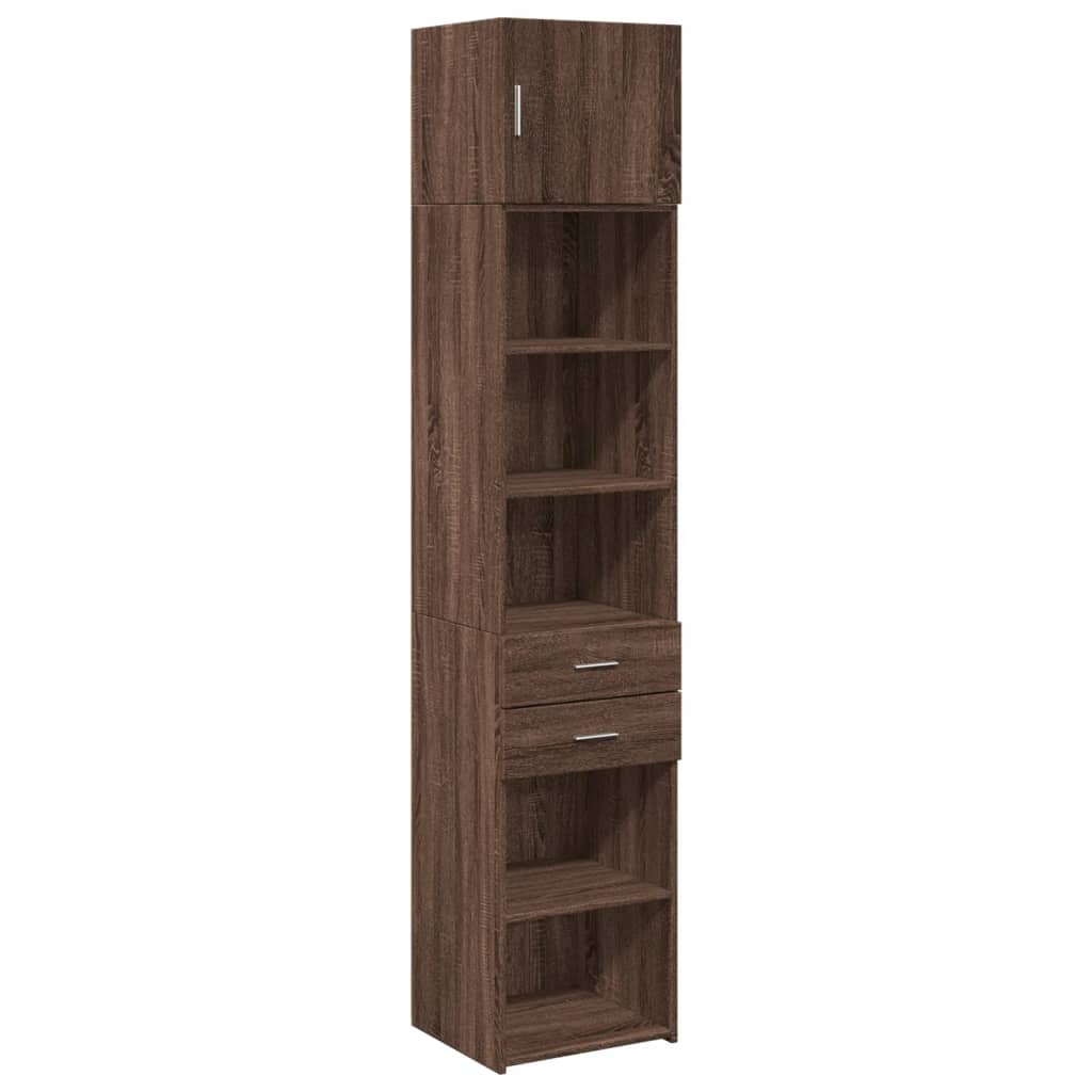 Skap Brun Eik 45x42,5x225 cm