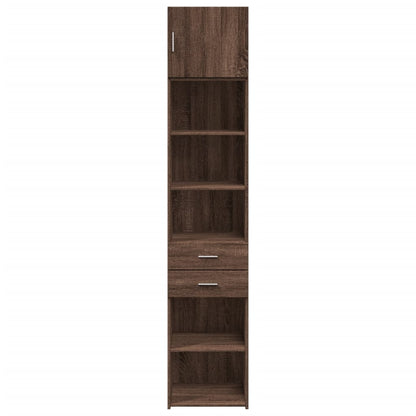 Skap Brun Eik 45x42,5x225 cm