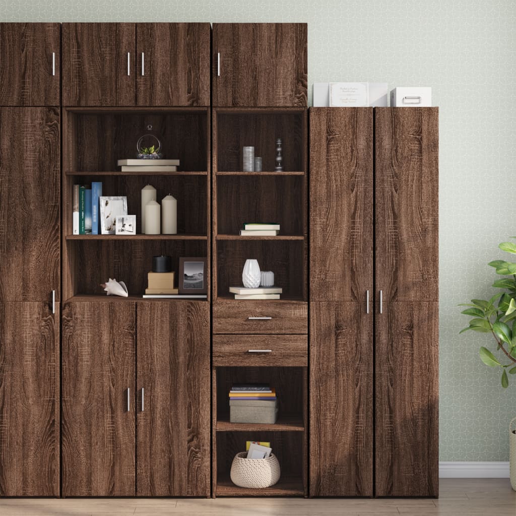 Skap Brun Eik 45x42,5x225 cm