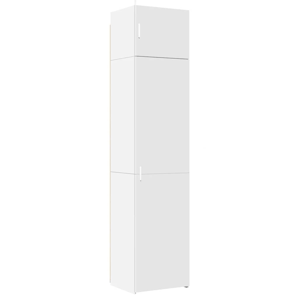 Skap Hvit 50x42,5x225 cm
