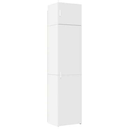 Skap Hvit 50x42,5x225 cm