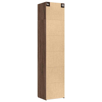 Skap Brun Eik 50x42,5x225 cm