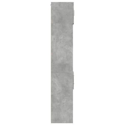 Skap Betonggrå 50x42,5x225 cm