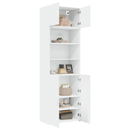 Skap Hvit 70x42,5x225 cm