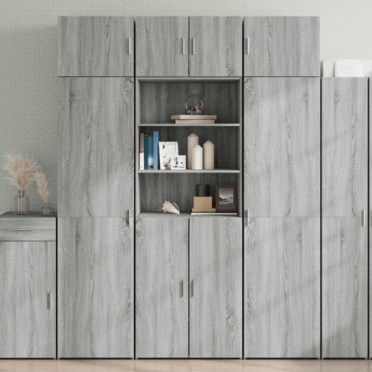 Skap Sonoma Grå 70x42,5x225 cm