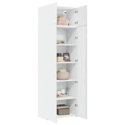 Skap Hvit 70x42,5x225 cm