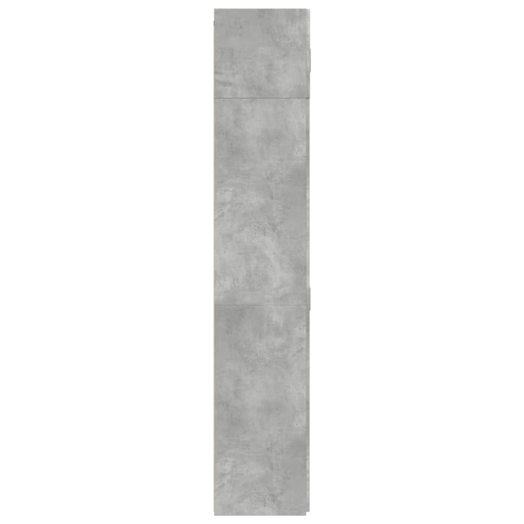 Skap Betonggrå 70x42,5x225 cm