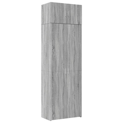Skap Sonoma Grå 70x42,5x225 cm