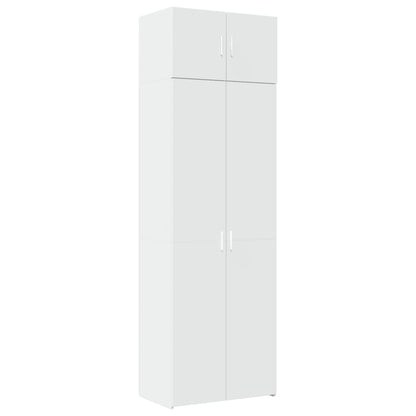 Skap Hvit 70x42,5x225 cm