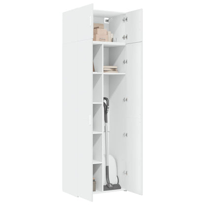 Skap Hvit 70x42,5x225 cm