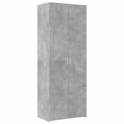 Skap Betonggrå 70x42,5x225 cm