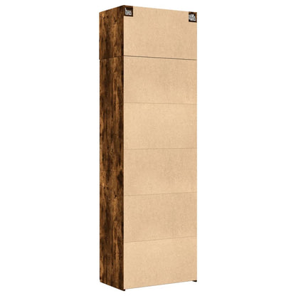 Skap Røkt Eik 70x42,5x225 cm