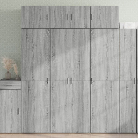 Skap Sonoma Grå 70x42,5x225 cm