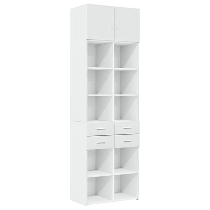 Skap Hvit 70x42,5x225 cm