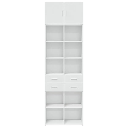 Skap Hvit 70x42,5x225 cm
