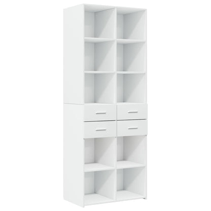 Skap Hvit 70x42,5x225 cm